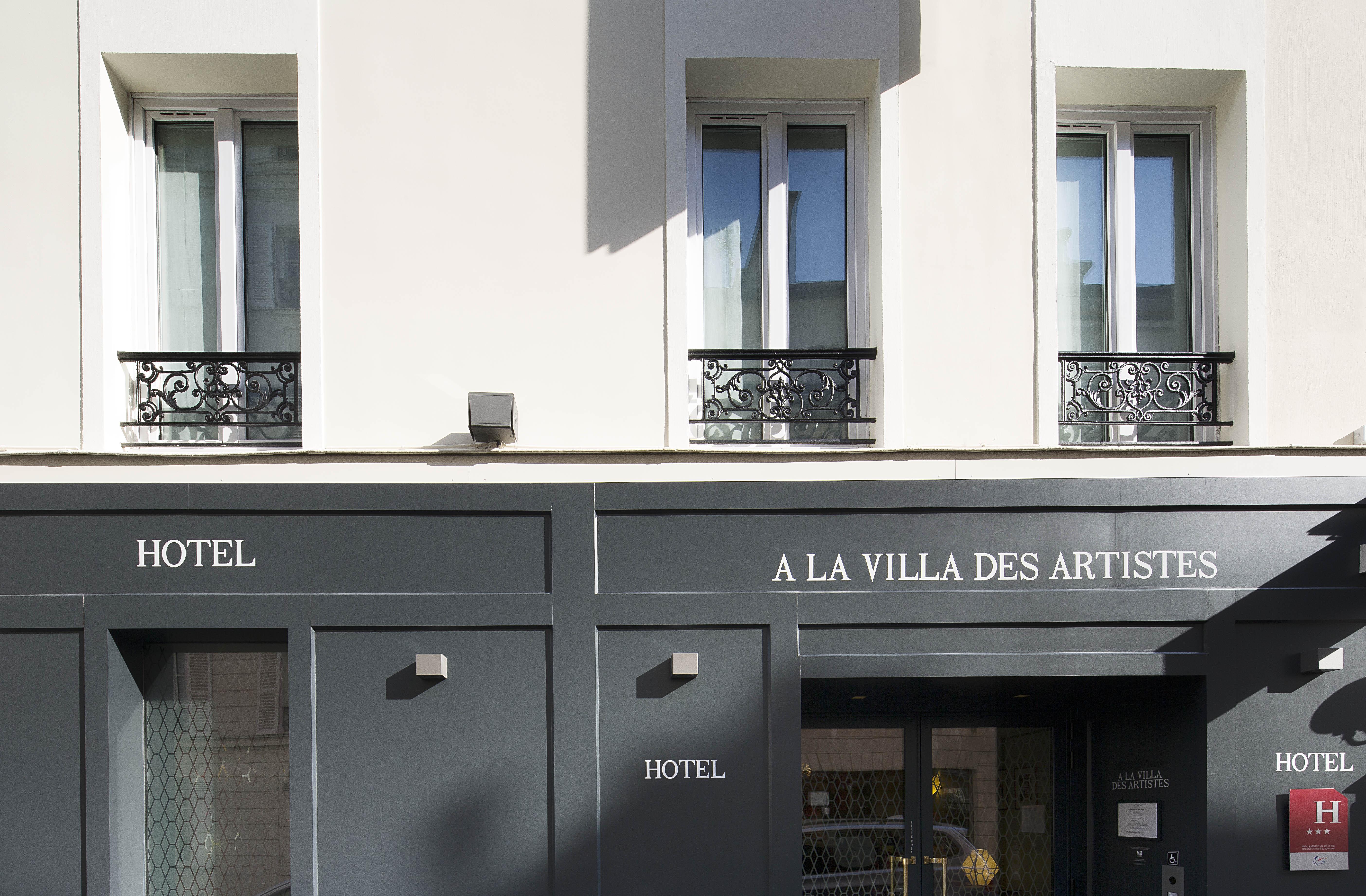 Hotel A La Villa Des Artistes Paris Exterior foto